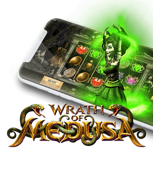 Free Spins Wall Right Image - Wrath of Medusa, top Slot at Desert Nights Casino